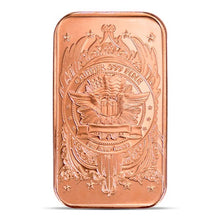Load image into Gallery viewer, Copper Bar - 1 oz - Morgan Head - 1 AVDP Oz, .999 Pure Copper