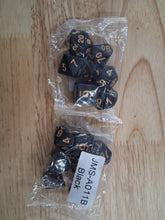 Load image into Gallery viewer, Abyssal Depths 7-Die DND Dice Set