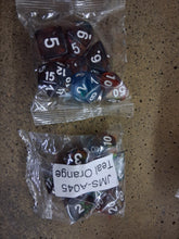 Load image into Gallery viewer, Wild Magic Surge 7-Die DND Dice Set