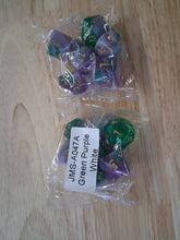 Load image into Gallery viewer, Feywild Mirage 7-Die DND Dice Set