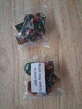 Load image into Gallery viewer, Feywild Mirage 7-Die DND Dice Set