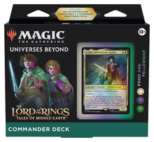Load image into Gallery viewer, MtG: Universes Beyond - Lord of the Rings - Tales of Middle Earth - Commander Deck - All 4