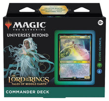 Load image into Gallery viewer, MtG: Universes Beyond - Lord of the Rings - Tales of Middle Earth - Commander Deck - All 4