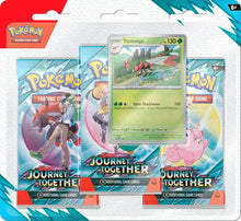 Load image into Gallery viewer, Pokemon Journey Together: 3 Pack Blister