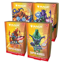 Load image into Gallery viewer, MtG: Marvel Super Heroes Commander Deck - Collector's Edition - All 4