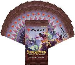 Magic the Gathering CCG: Strixhaven - School of Mages Set Booster Pack
