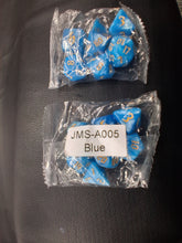 Load image into Gallery viewer, Void Runes 7-Die DND Dice Set
