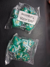 Load image into Gallery viewer, Void Runes 7-Die DND Dice Set
