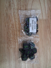Load image into Gallery viewer, Astral Sea 7-Die DND Dice Set
