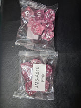 Load image into Gallery viewer, Feywild Bloom 7-Die DND Dice Set
