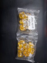 Load image into Gallery viewer, Feywild Bloom 7-Die DND Dice Set
