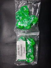 Load image into Gallery viewer, Feywild Bloom 7-Die DND Dice Set
