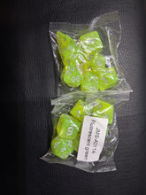Load image into Gallery viewer, Celestial Forge 7-Die DND Dice Set
