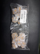 Load image into Gallery viewer, Celestial Forge 7-Die DND Dice Set
