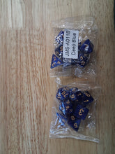 Load image into Gallery viewer, Abyssal Depths 7-Die DND Dice Set
