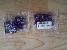 Load image into Gallery viewer, Abyssal Depths 7-Die DND Dice Set

