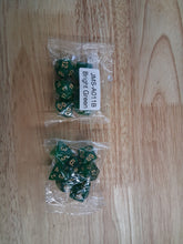 Load image into Gallery viewer, Abyssal Depths 7-Die DND Dice Set
