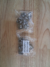 Load image into Gallery viewer, Arcane Nebula 7-Die DND Dice Set
