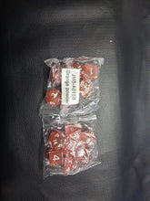 Load image into Gallery viewer, Sorcerer's Stone 7-Die DND Dice Set
