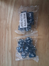 Load image into Gallery viewer, Sorcerer's Stone 7-Die DND Dice Set
