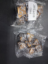 Load image into Gallery viewer, Paladin's Oath 7-Die DND Dice Set
