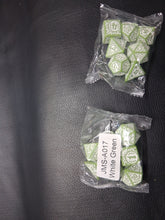 Load image into Gallery viewer, Rogue's Gambit 7-Die DND Dice Set
