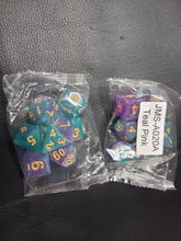 Load image into Gallery viewer, Necromancer's Rite 7-Die DND Dice Set
