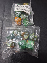 Load image into Gallery viewer, Necromancer's Rite 7-Die DND Dice Set
