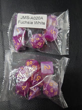 Load image into Gallery viewer, Necromancer's Rite 7-Die DND Dice Set
