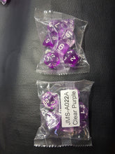 Load image into Gallery viewer, Crystal Cavern 7-Die DND Dice Set

