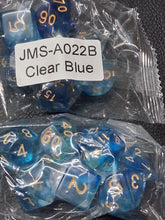 Load image into Gallery viewer, Enchanted Forest 7-Die DND Dice Set
