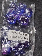 Load image into Gallery viewer, Enchanted Forest 7-Die DND Dice Set
