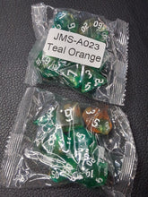 Load image into Gallery viewer, Fiend's Fire 7-Die DND Dice Set
