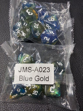 Load image into Gallery viewer, Fiend's Fire 7-Die DND Dice Set
