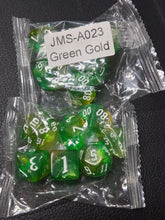 Load image into Gallery viewer, Fiend's Fire 7-Die DND Dice Set
