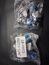 Load image into Gallery viewer, Cleric's Blessing 7-Die DND Dice Set
