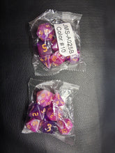 Load image into Gallery viewer, Bard's Tale 7-Die DND Dice Set
