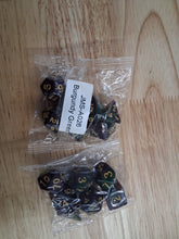 Load image into Gallery viewer, Chromatic Cascade 7-Die DND Dice Set
