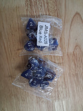 Load image into Gallery viewer, Chromatic Cascade 7-Die DND Dice Set
