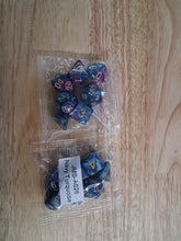 Load image into Gallery viewer, Chromatic Cascade 7-Die DND Dice Set
