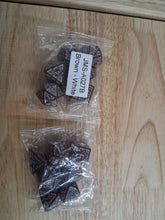 Load image into Gallery viewer, Obsidian Pact 7-Die DND Dice Set
