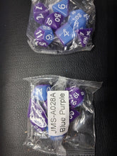 Load image into Gallery viewer, Prismatic Rift 7-Die DND Dice Set
