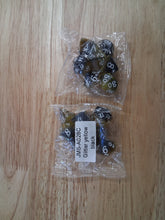 Load image into Gallery viewer, Glittering Wilds 7-Die DND Dice Set
