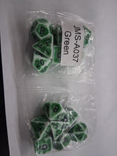 Load image into Gallery viewer, Gemstone Vault 7-Die DND Dice Set
