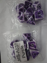 Load image into Gallery viewer, Gemstone Vault 7-Die DND Dice Set
