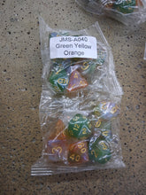 Load image into Gallery viewer, Planar Maelstrom 7-Die DND Dice Set
