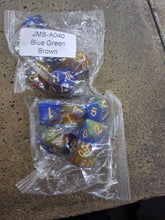Load image into Gallery viewer, Planar Maelstrom 7-Die DND Dice Set
