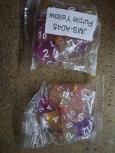 Load image into Gallery viewer, Wild Magic Surge 7-Die DND Dice Set
