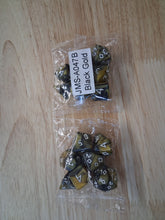 Load image into Gallery viewer, Shadowfell Echo 7-Die DND Dice Set
