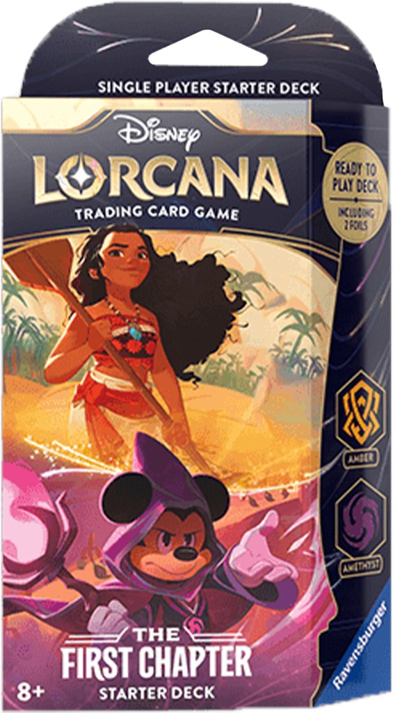 Disney Lorcana: The First Chapter Starter Deck Amber & Amethyst